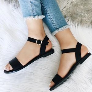 Black sandals